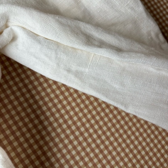 OFFON toddler natural linen jumpsuit romper. Size 2-3 - Picture 11 of 15